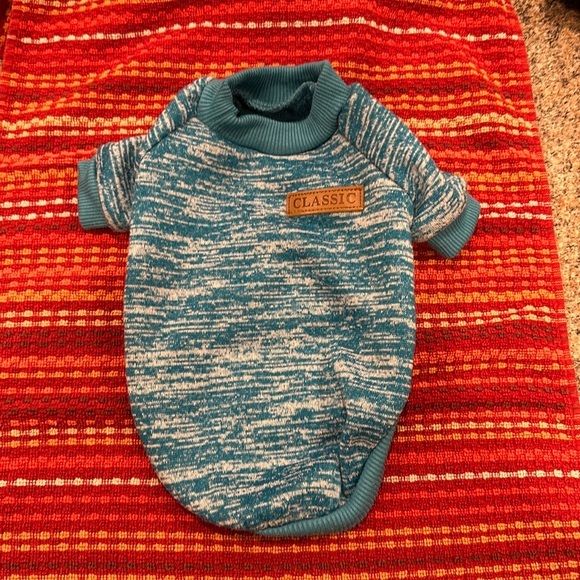 Other - Small blue dog sweat shirt